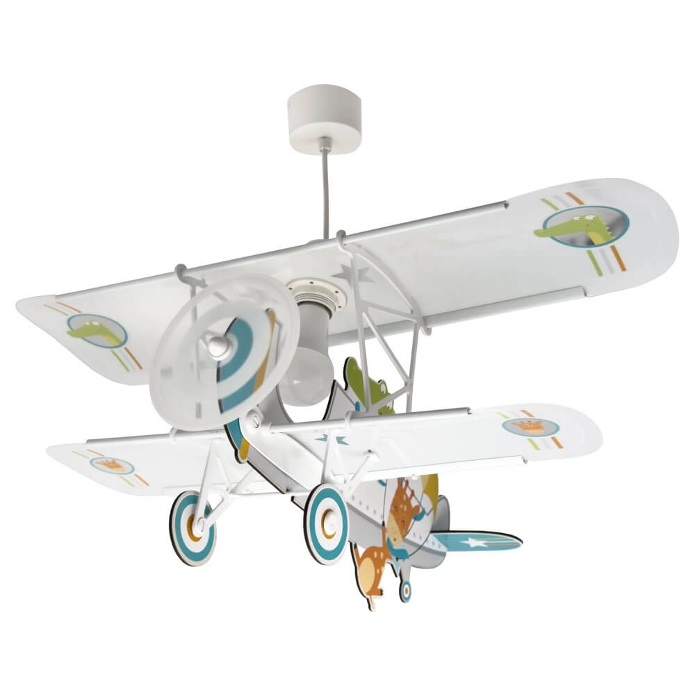 Kinder hanglamp Plane met krokodil Dalber 8420406545424