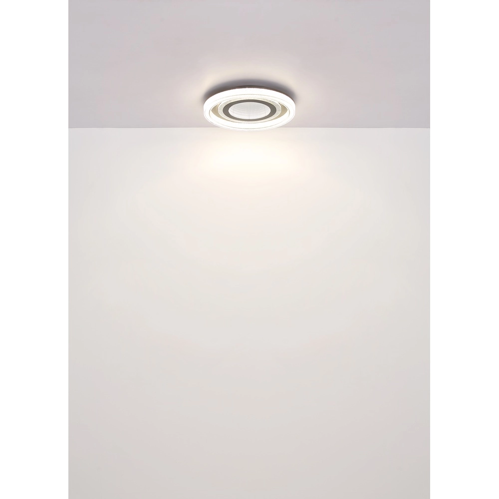 Plafondlamp Alsuna wit met uniek effect Globo 9007371507405