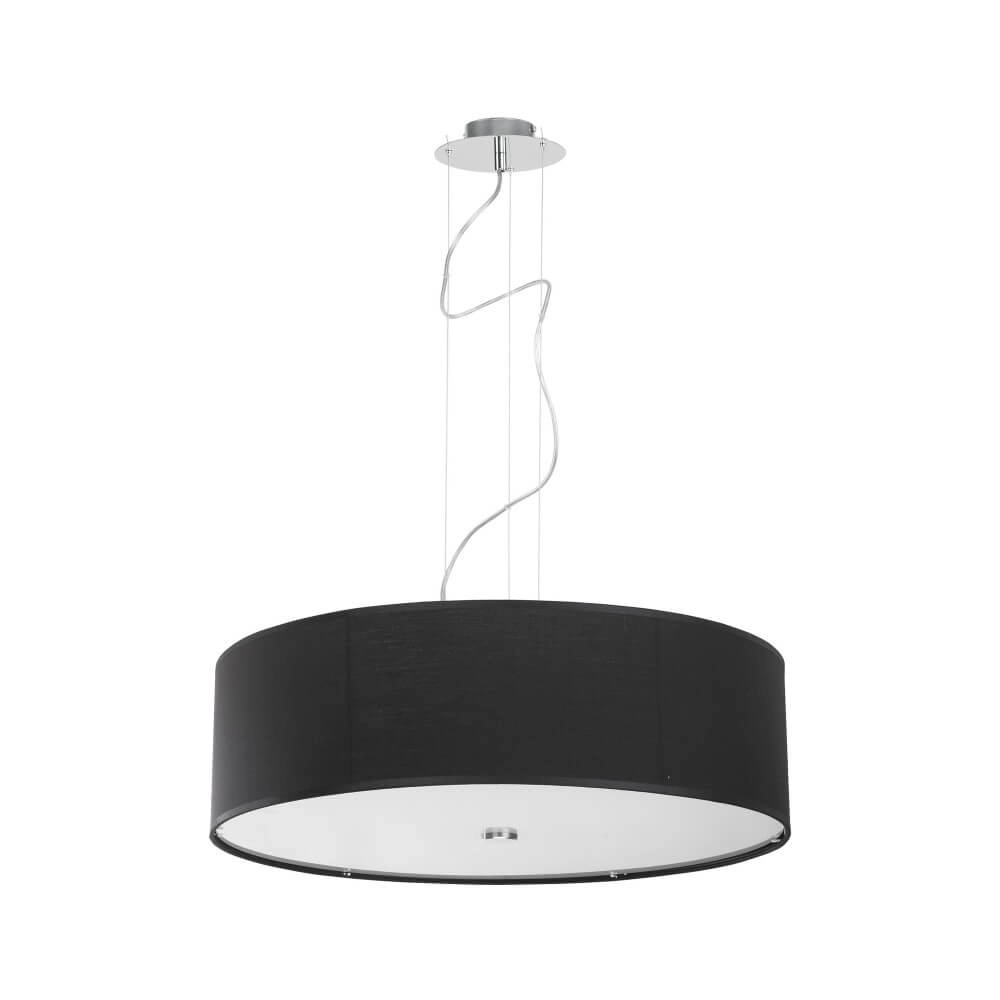 Zwarte hanglamp Viviane Ø 63cm
