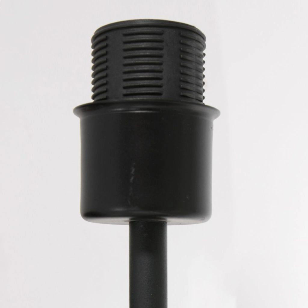 Zwart bedlampje Stang met kurk kapje Ø20cm Steinhauer 8712746180534