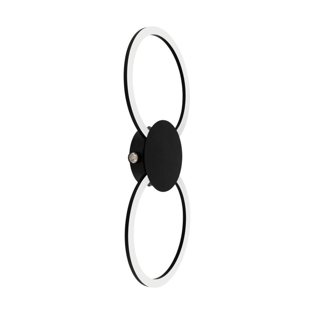 Design wandlamp Venticello 1 zwart