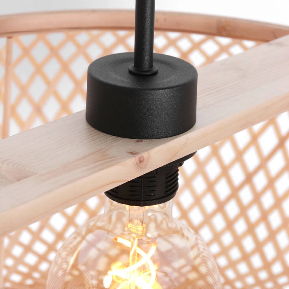 Rotan hanglamp Sparkled Ø 60cm Steinhauer 8712746152920
