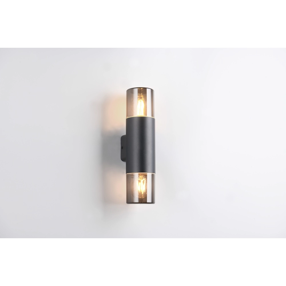 Wandlamp Hoosic dubbel Trio 4017807603590