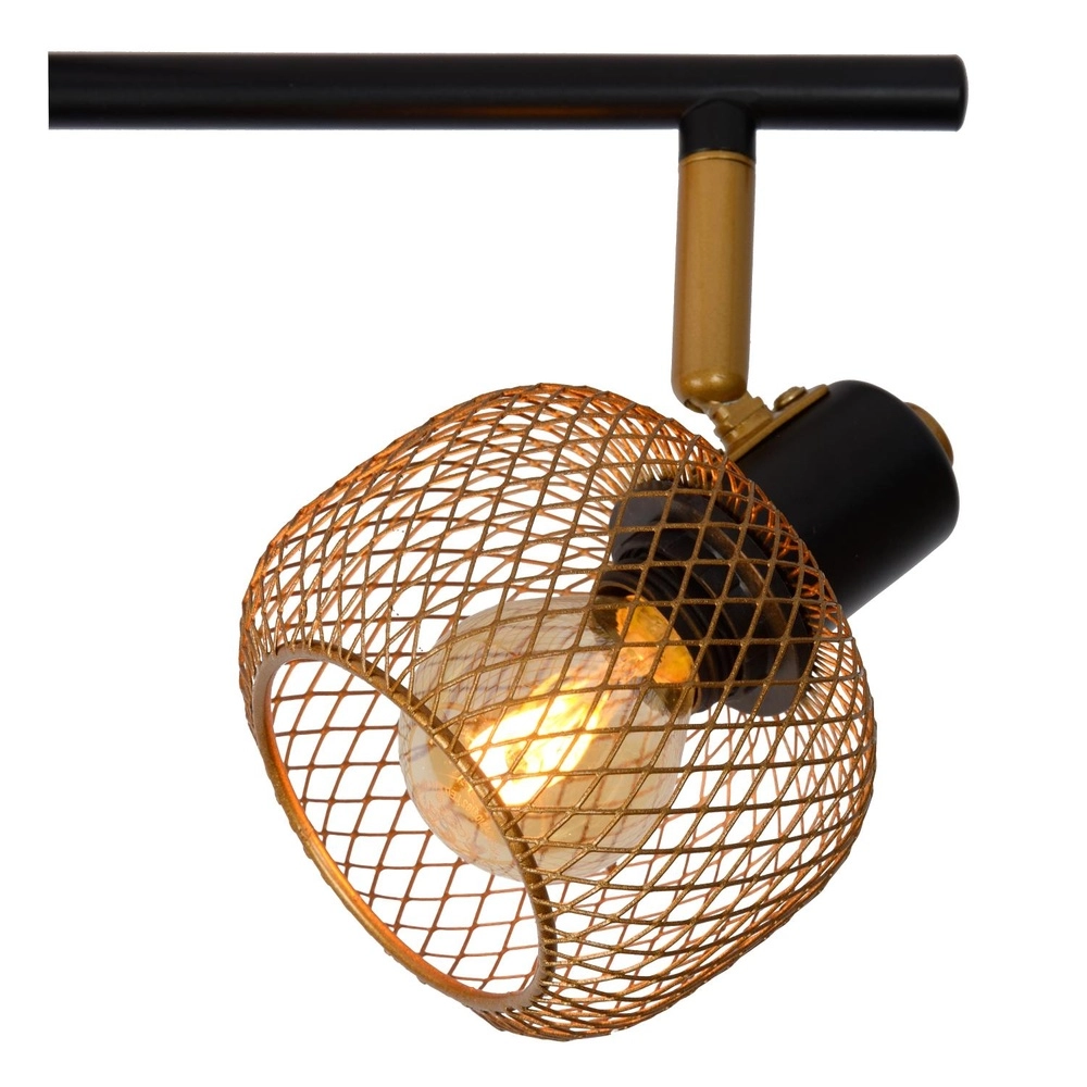 Plafondlampje Maren 4-lichts goud Lucide 5411212771100
