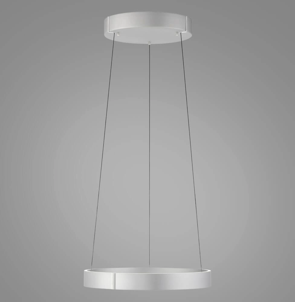Ronde hanglamp Pure E-Clipse aluminium Ø 50cm Paul Neuhaus 4012248372333