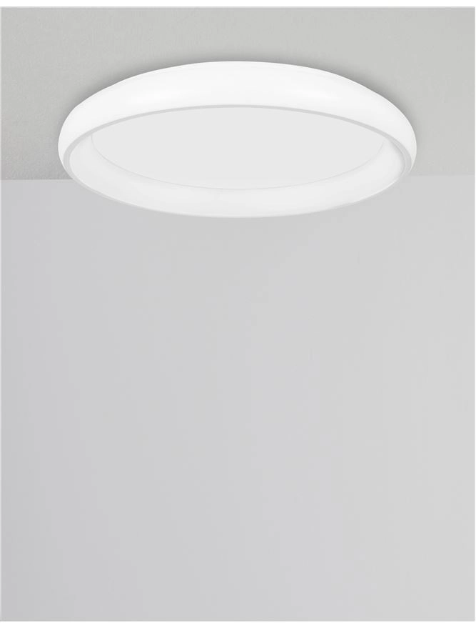 Plafondlamp Albi wit Ø 41cm Lyora 5212017416964