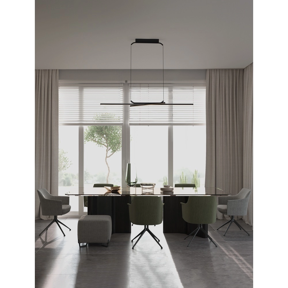 Design hanglamp Akro zwart Lyora 5212017461766