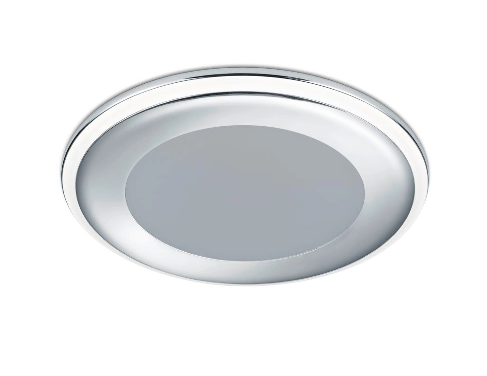 Geïntegreerde LED-lamp Aura 14,8cm grijs Trio 4017807427684