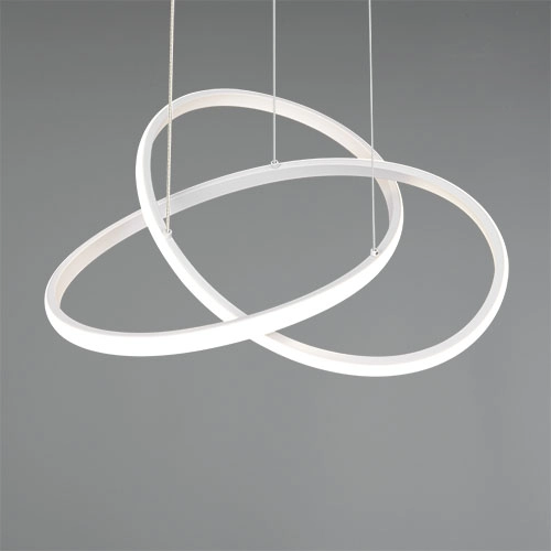 Design hanglamp Mansa wit Trio 4017807682151