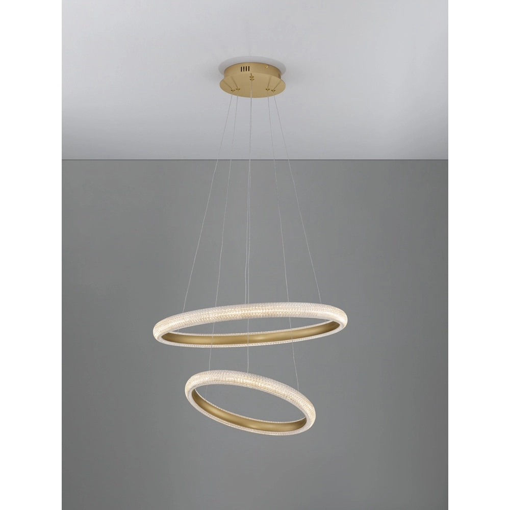 Hanglamp Medora goud Ø 59cm Lyora 5212017433435