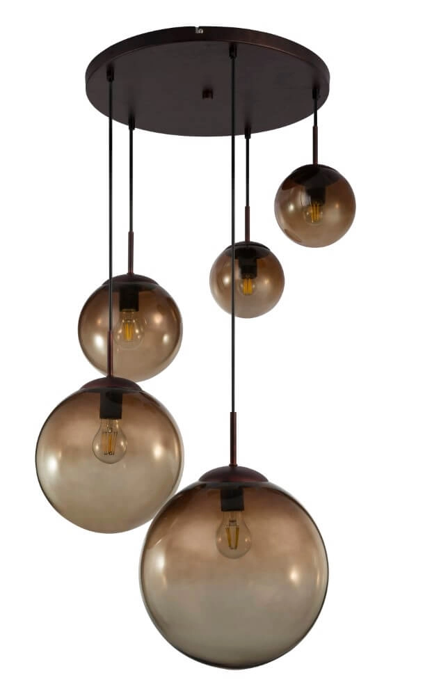 Glazen vide hanglamp Varus Ø 65cm Globo 9007371374847