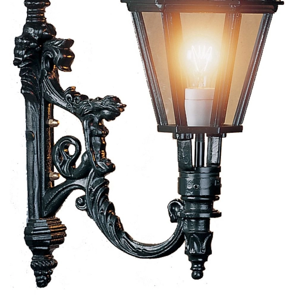 Nostalgische buitenlamp Diana zwart KS verlichting 8714732140348