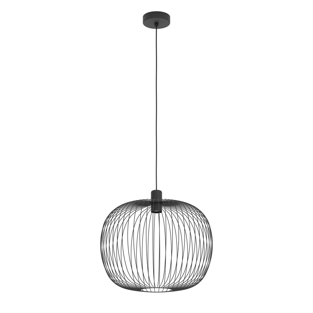 Draad hanglamp Lodods zwart Ø 45cm Eglo 9008606390267