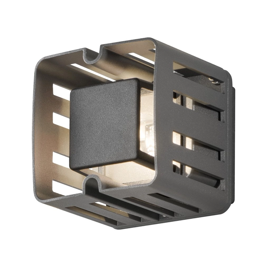 Led buitenlamp Pescara Square 11cm antraciet