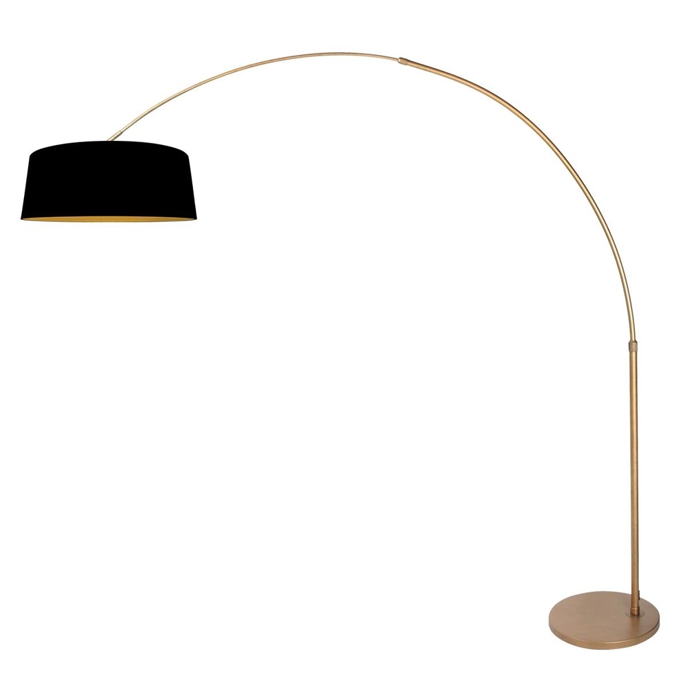 Booglamp Sparkled Light brons met zwarte kap Steinhauer 8712746179927