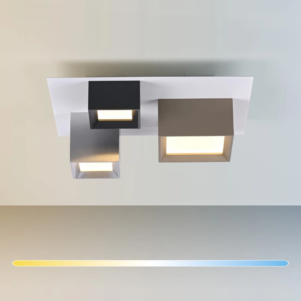 Led plafondlamp Pure Manhattan 3-lichts Paul Neuhaus 4012248396872