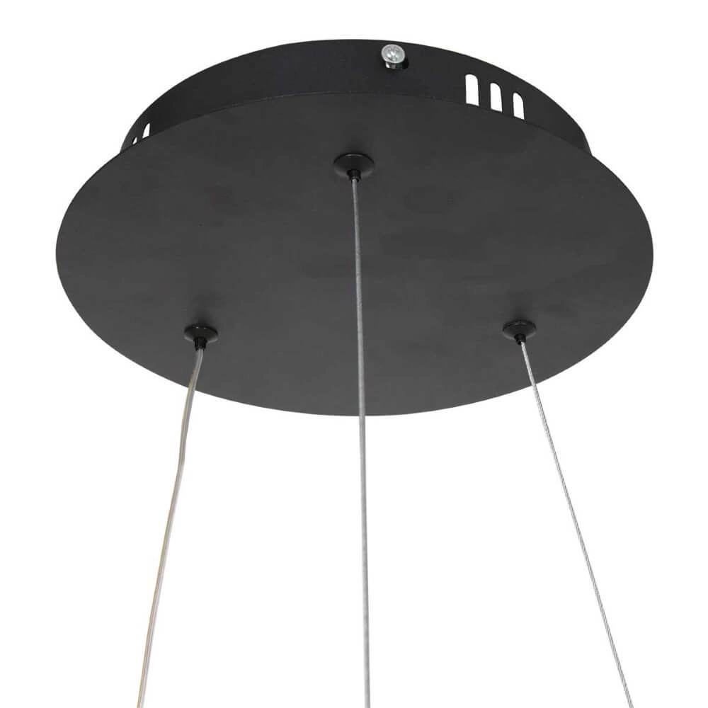 Led hanglamp Ringlux zwart Steinhauer 8712746166811