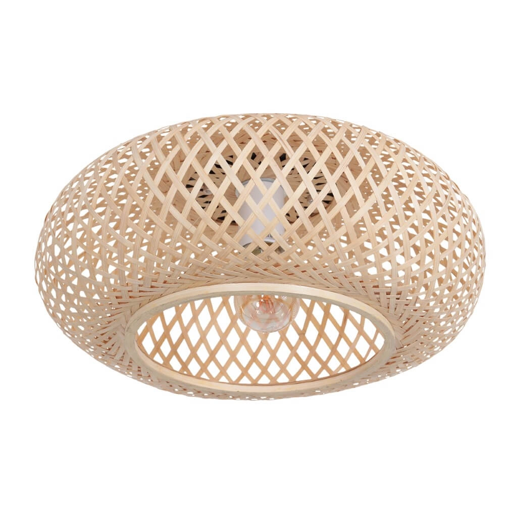 Bamboe plafondlamp Maze Ø 40cm Steinhauer 8712746147216