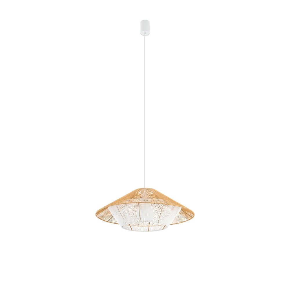 Rotan hanglamp Japandi S Ø 50cm