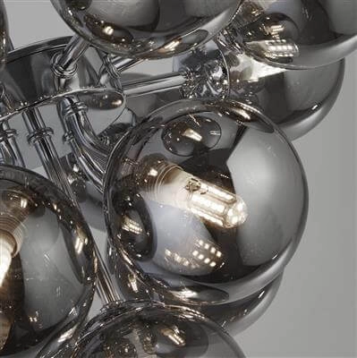 Plafondlamp Glas Berry Globe Searchlight 5053423190464