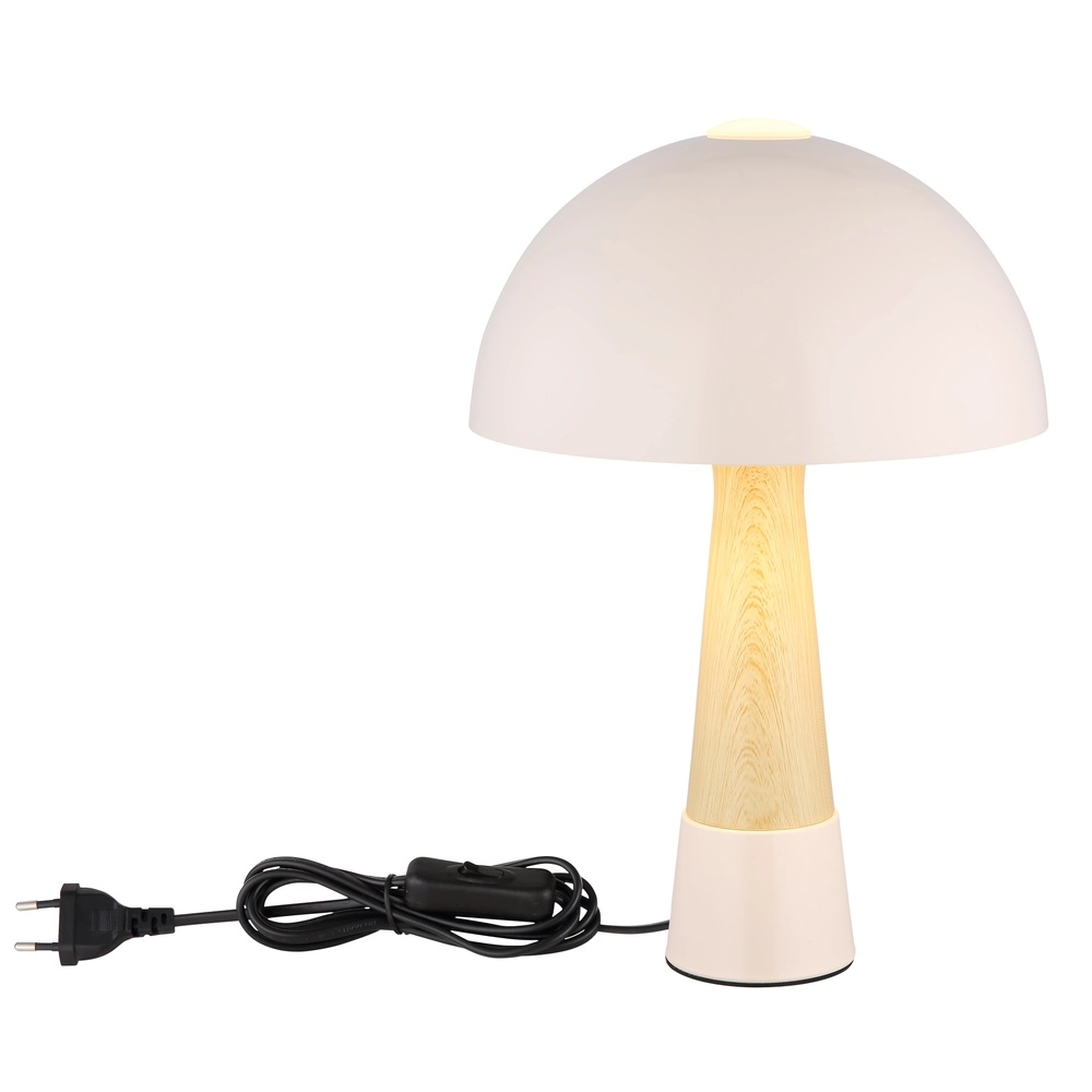 Unieke tafellamp Paulin Ø 25cm champagne Globo 9007371516803