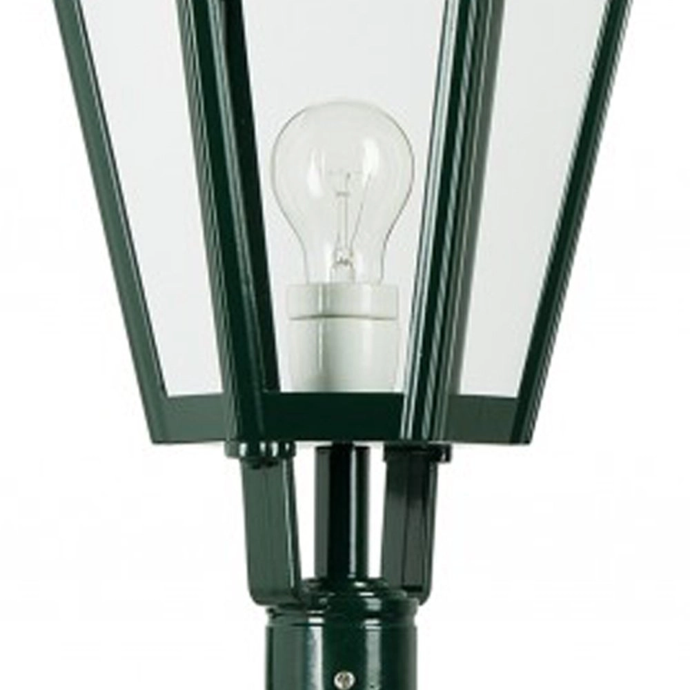 Nostalgische lantaarnlamp Bergum K7A met kronen - zwart KS verlichting 8714732150842