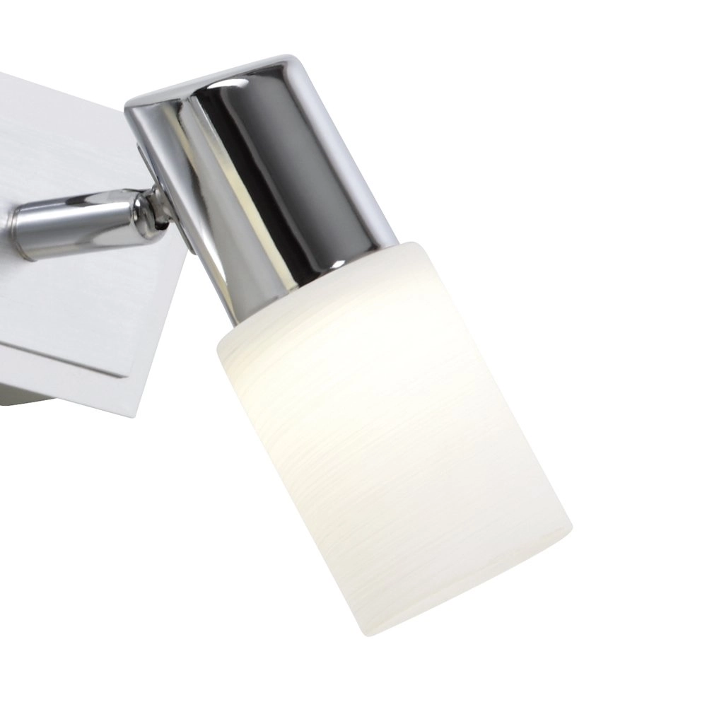 LED plafondspot Series 8214 2-lichts metaalgrijs met chroom Trio 4017807220896