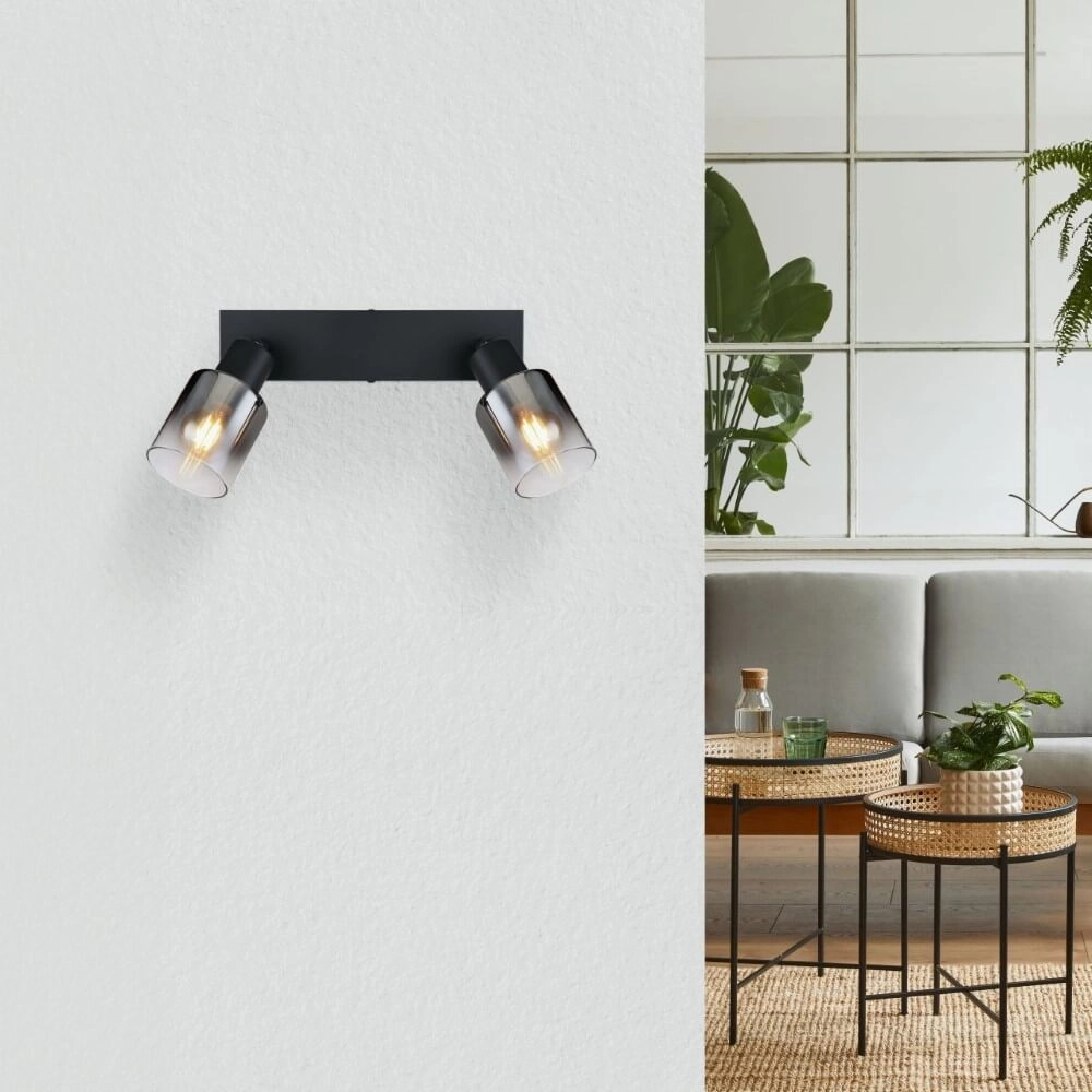 Plafondlamp Hubertus 2-lichts Globo 9007371449019