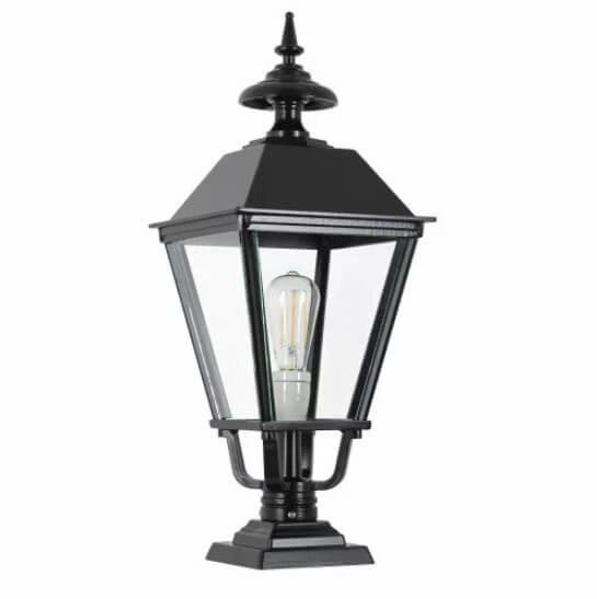 Sokkel Plinth vierkant - zwart KS verlichting 8714732575645