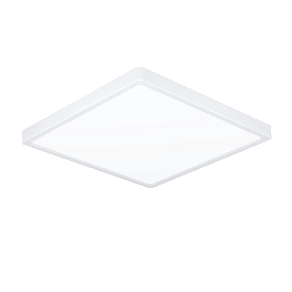 Led plafonnière Fueva 6 vierkant - wit - 39x39cm