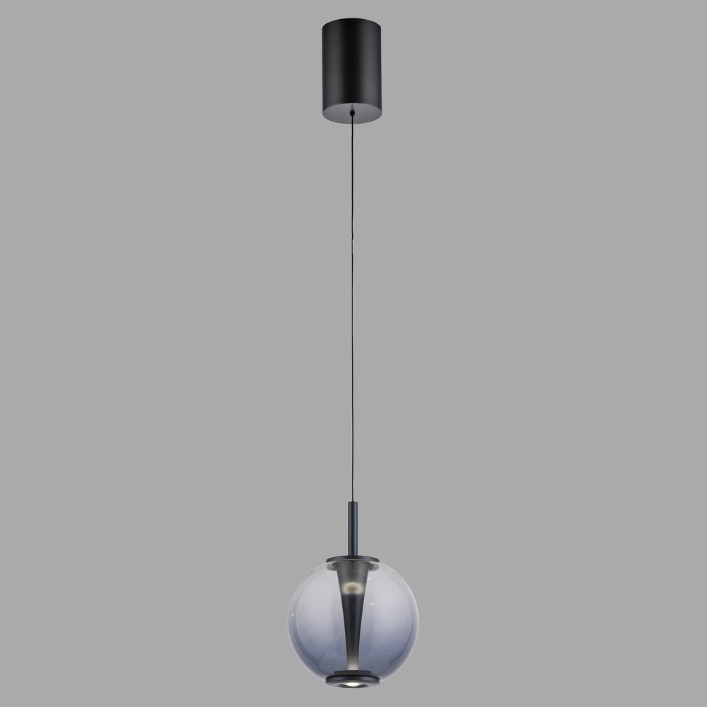 Led hanglamp Pure Infinity met smoke glas - Ø 18cm