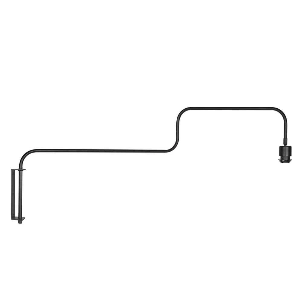 Wandlamp Bloeba zwart met bamboe Steinhauer 8712746176926