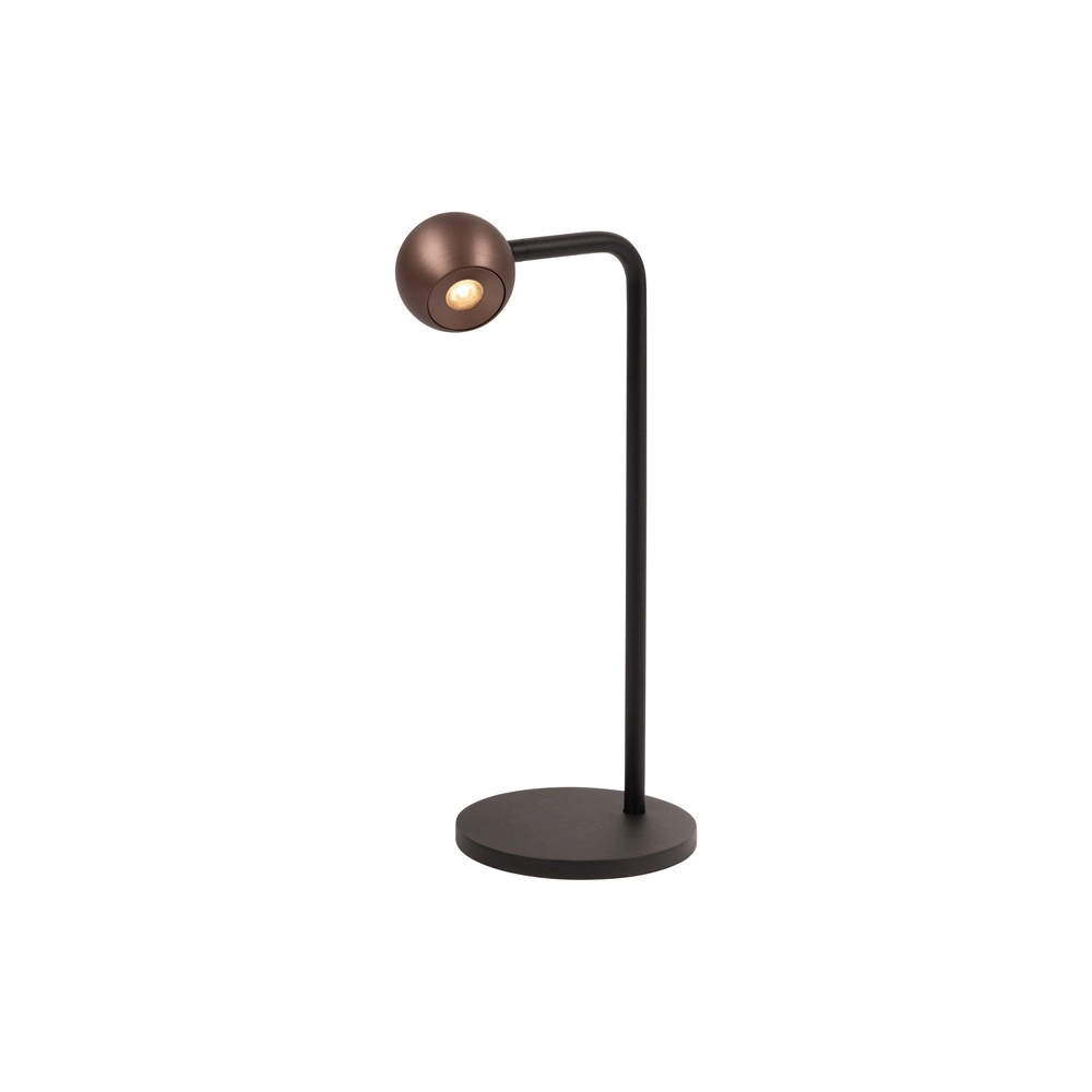 Design tafellamp Montana koffie bruin