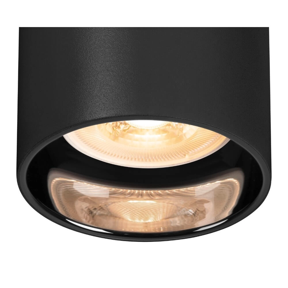 Opbouwspot Asto Tube zwart - 1x GU10 SLV 4024163266178