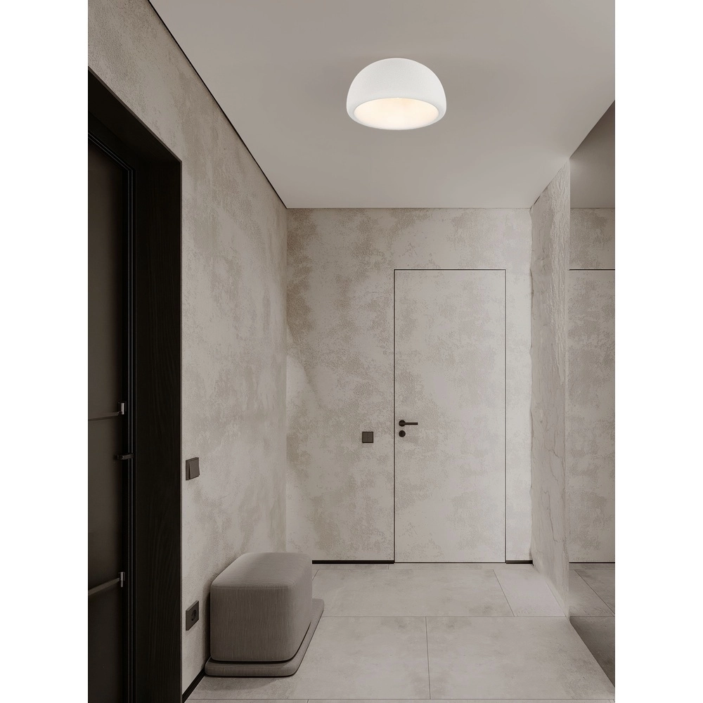 Moderne plafondlamp Davo wit Ø 43cm