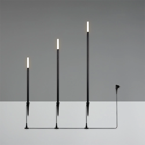 Tuinlamp Stick zwart