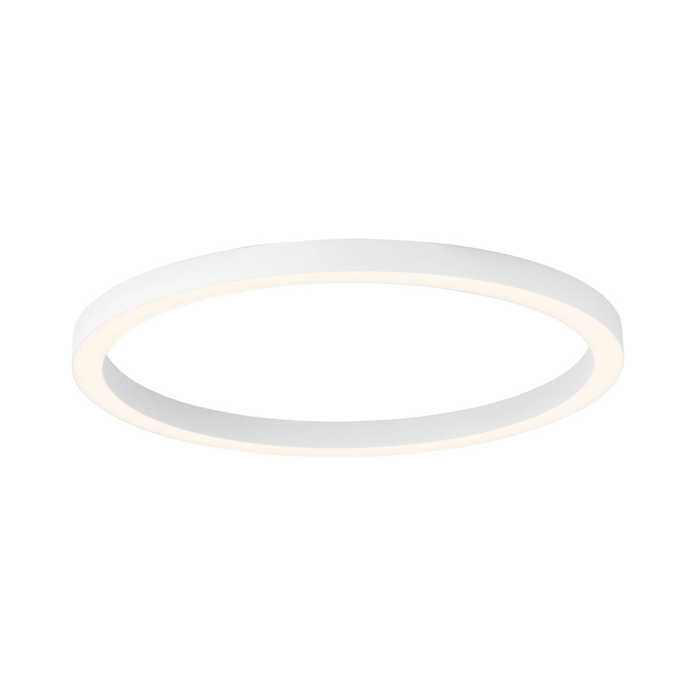Strakke led plafondlamp Pure Lines Round Ø 70cm - wit Paul Neuhaus 4012248395813