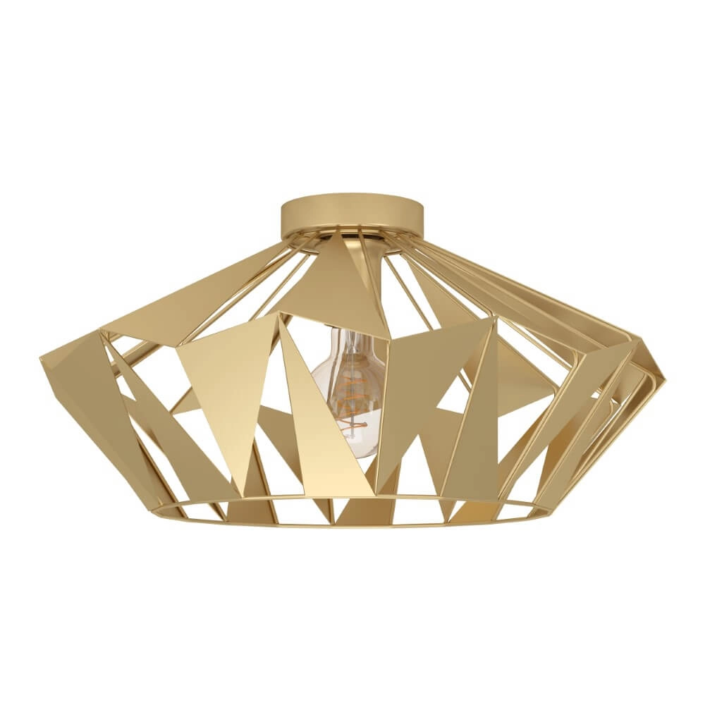 Gouden Carlton plafondlamp - Ø 47cm