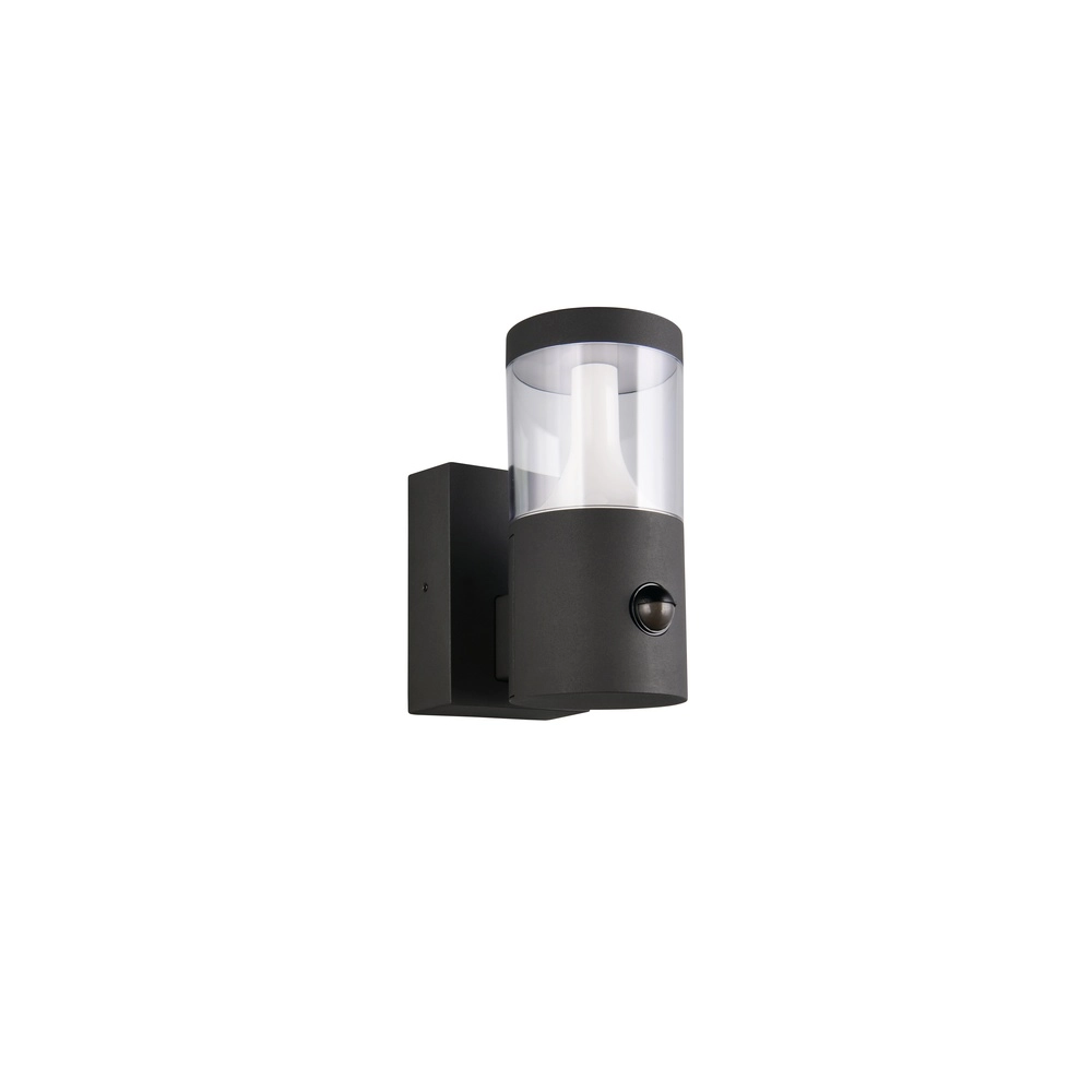 Wandlamp Tagus antraciet met sensor Trio 4017807686821