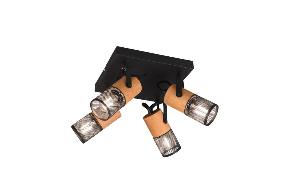 4-lichts opbouwspot Tosh
