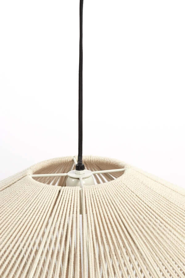 Hanglamp japandi Felida Ø 56cm crème Light & Living 8717807694364