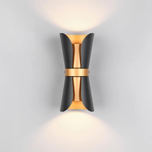 Design wandspot Coat zwart - up & down Trio 4017807613025