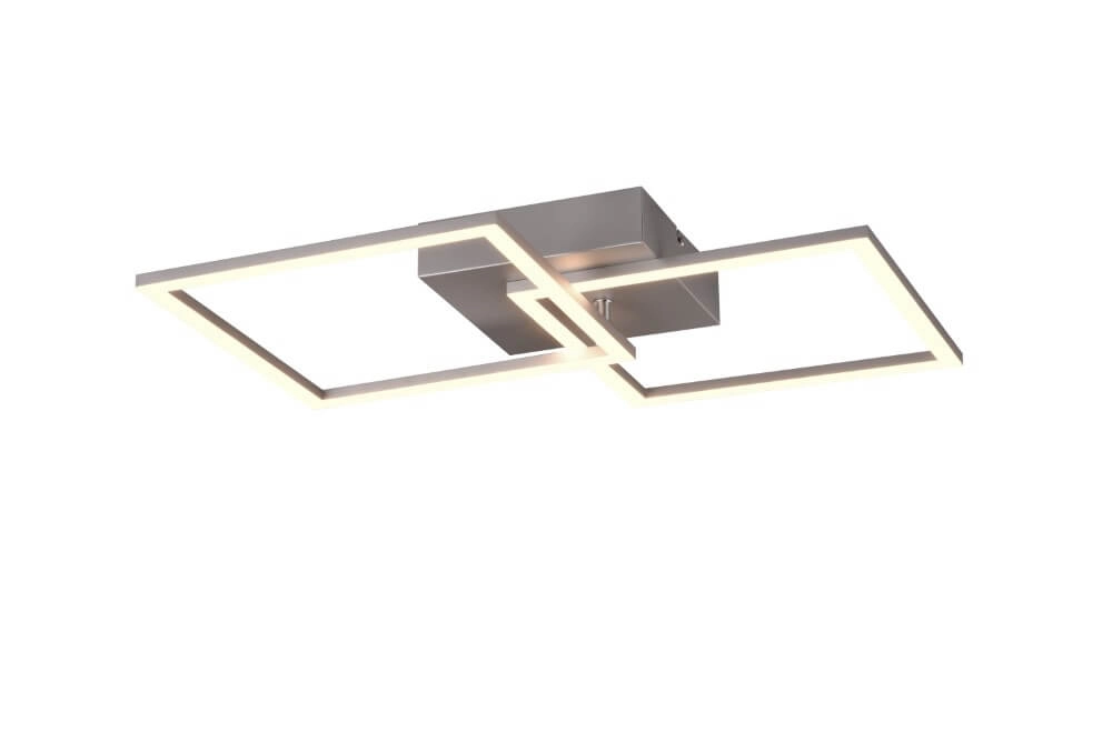 Design plafondlamp Trail grijs Trio 4017807577532