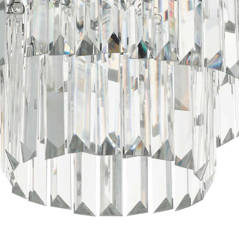 Basic plafondlamp met kristal Agrigento Ø 50cm Stars of Light 9002759395698