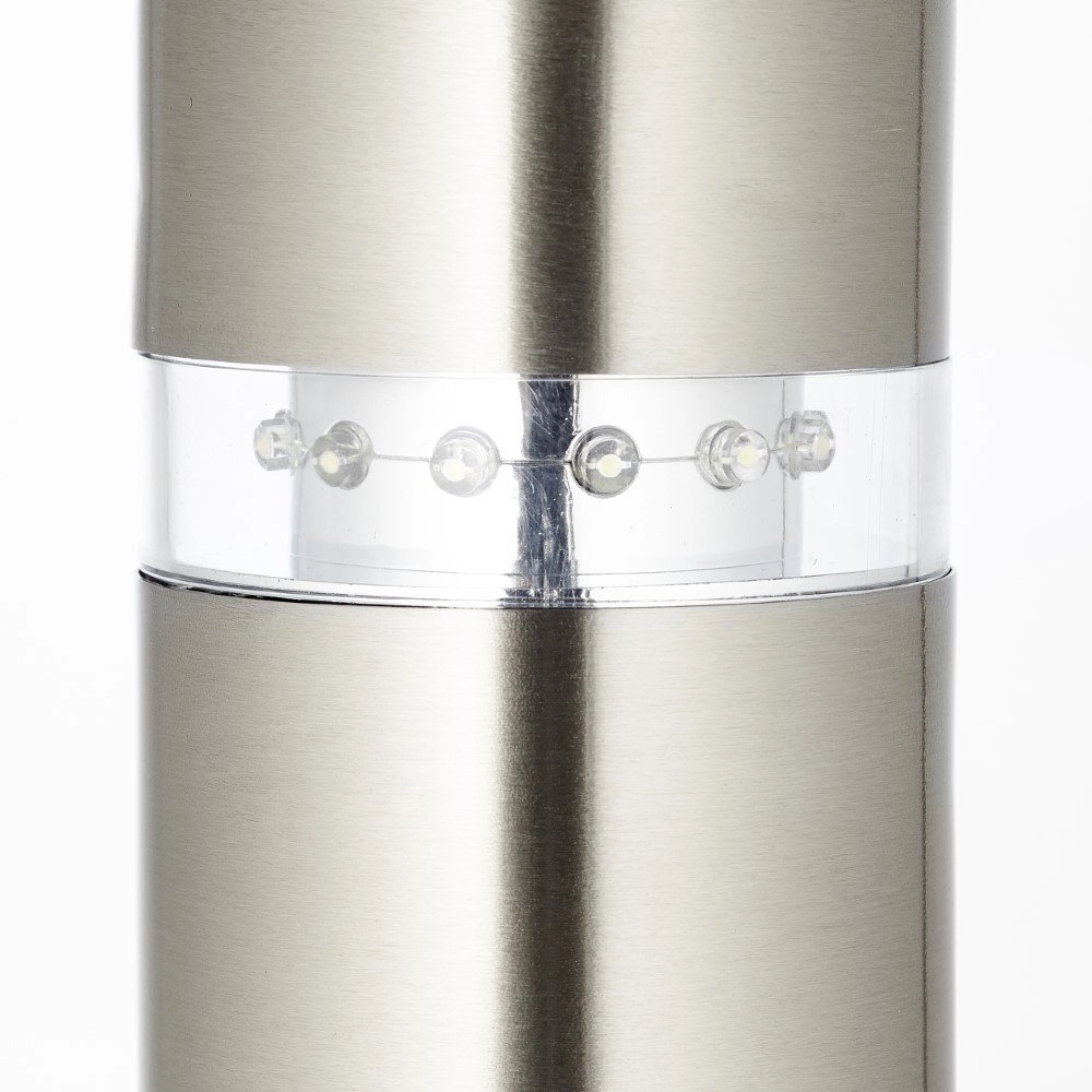 RVS terraslamp Bole met sensor Brilliant 4004353133732