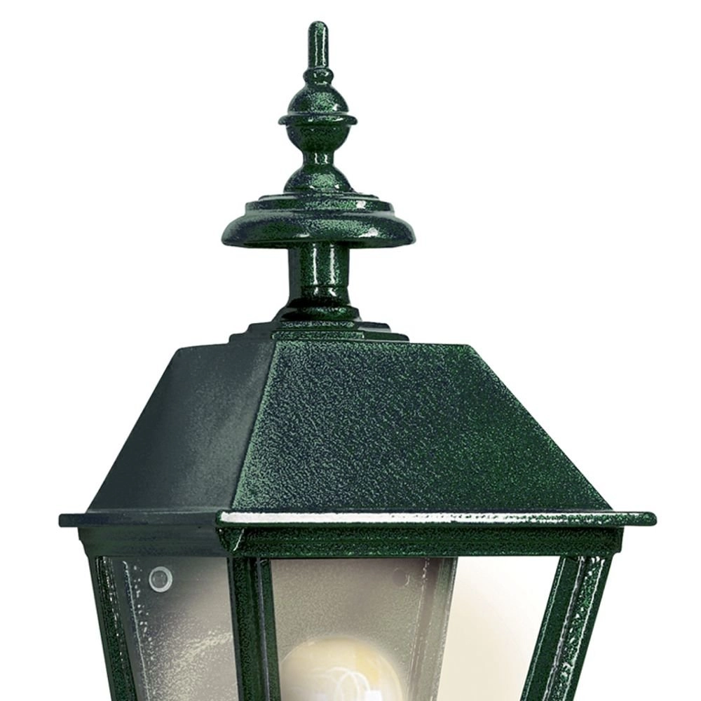 Nostalgische buitenlamp Delft L zwart KS verlichting 8714732131643