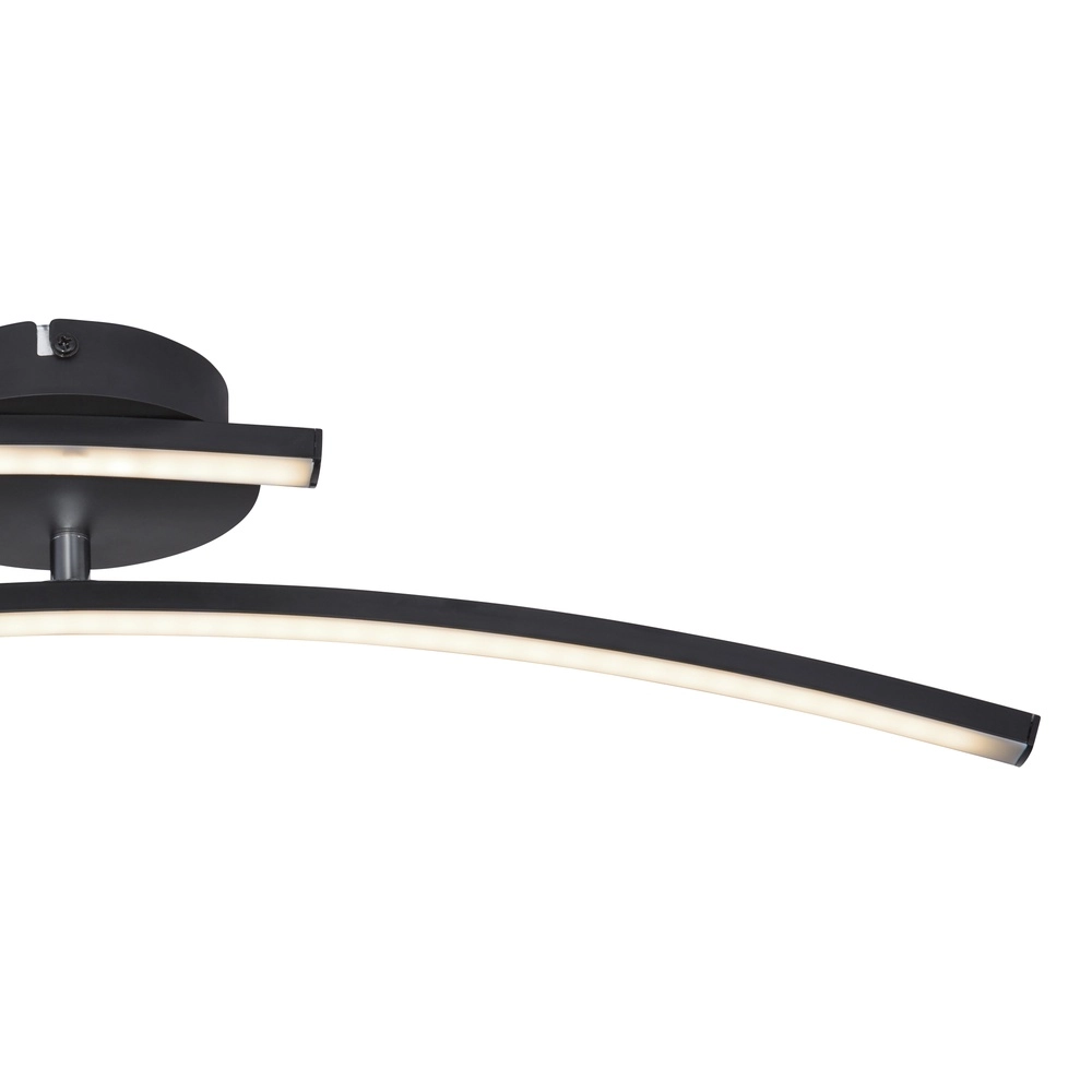 Plafondlamp Tansy I design zwart Globo 9007371413591