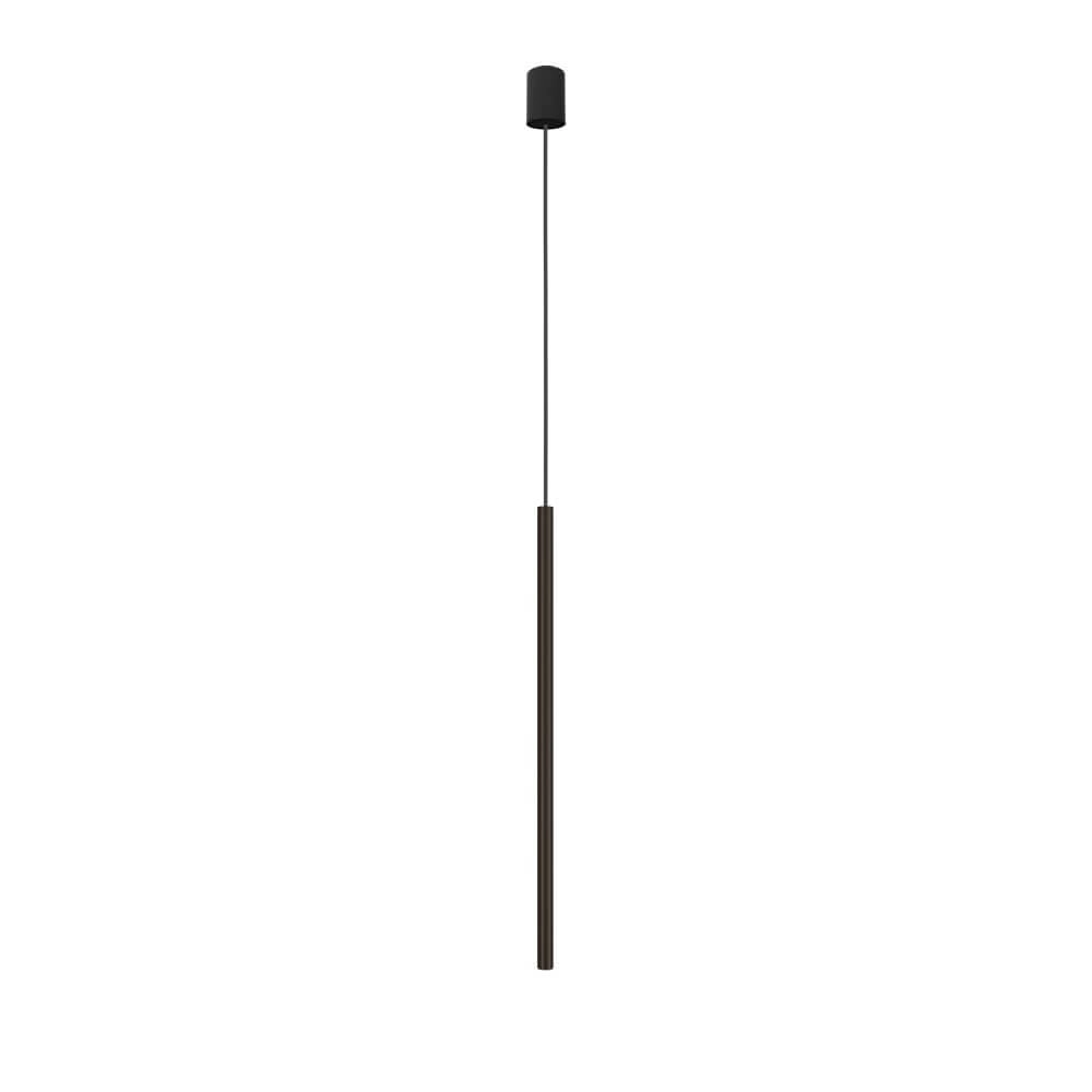 Slanke hanglamp Laser L 2,5cm zwart