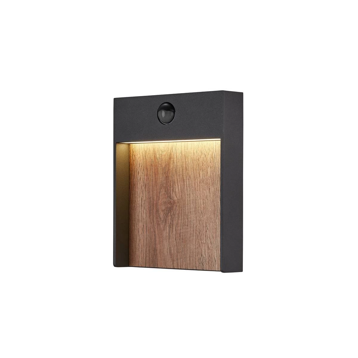 Landelijke muurlamp Flatt Sensor met bewegingssensor
