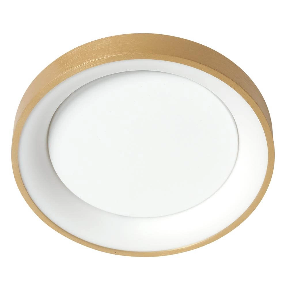 Plafondlamp Ringlede design goud Ø 38cm Steinhauer 8712746171945